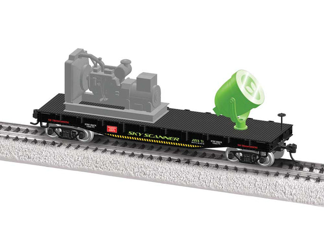 Searchlight Car - Ready to Run -- Area 51 Sky Scanner (black, gray, green)