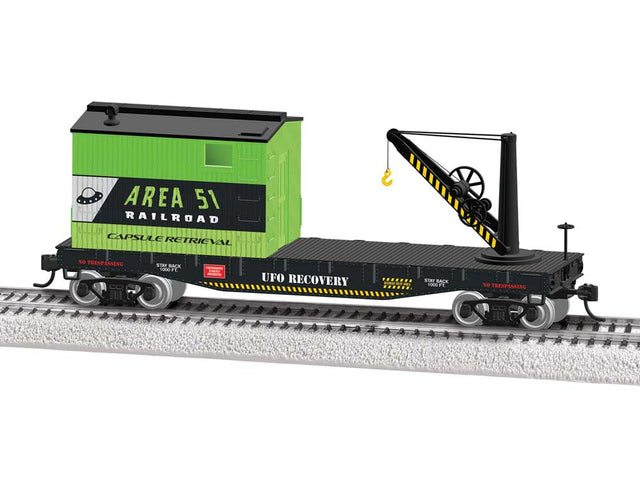 Work Crane - Ready to Run -- Area 51 (black, green)