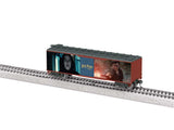 40' Steel Flat-End Boxcar - Ready to Run -- Harry Potter and the Deathly Hallows Part 1 & 2 (4 Movie Scenes)-1