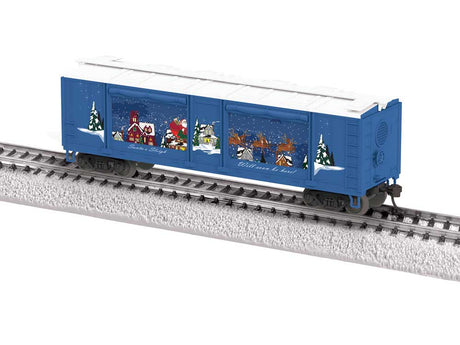 Aquarium Car - Ready to Run -- Santa's Sleigh Ride (Christmas, blue, white)