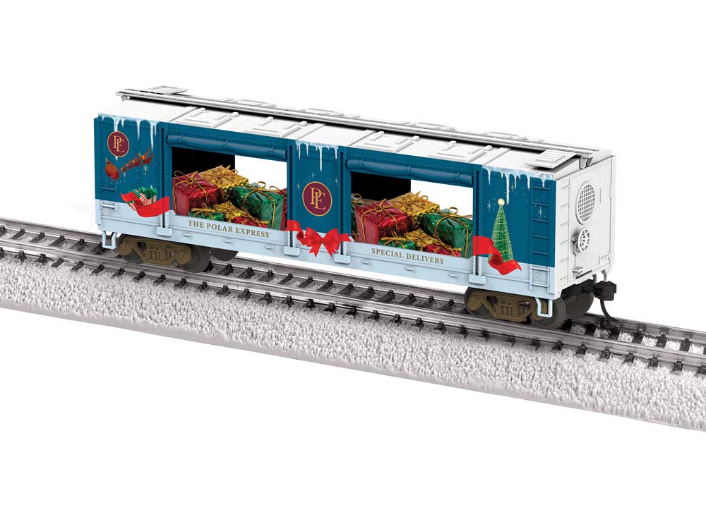 Mint/Present Car - Ready to Run -- The Polar Express (blue, white, maroon)