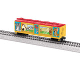 Aquarium Car - Ready to Run -- Tom and Jerry (yellow, red, Cartoon Scenes)-1