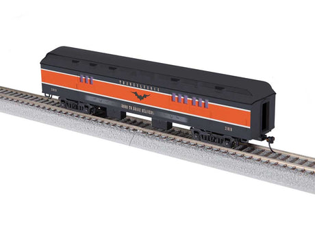 Heavyweight Baggage - Ready to Run -- Transylvania Railroad #31010 (black, orange, white)
