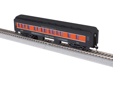 Heavyweight Coach - Ready to Run -- Transylvania Railroad #31020 (black, orange, white)