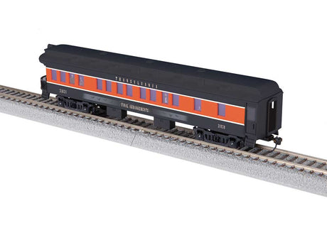 Heavyweight Observation - Ready to Run -- Transylvania Railroad #31030 (black, orange, white)