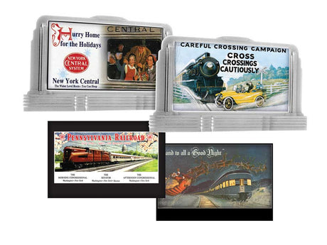 Railroad Billboard 2 Pack -- East #1 (PRR, NYC)