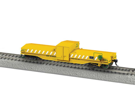 Maxson Scale Test Car - Ready to Run -- Burlington Northern #979022 (yellow, white)