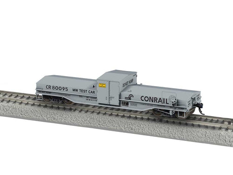 Maxson Scale Test Car - Ready to Run -- Conrail #80095 (MOW gray)