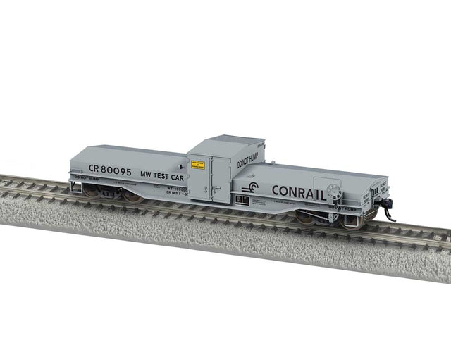 Maxson Scale Test Car - Ready to Run -- Conrail #80095 (MOW gray)
