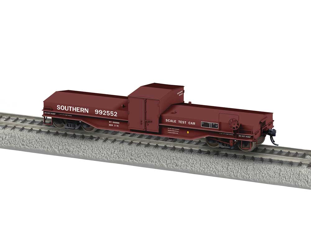Maxson Scale Test Car - Ready to Run -- Southern Railway #992552 (Boxcar Red)