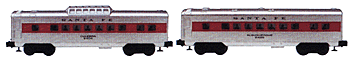 Passenger Car -- Warbonnet 2-pack