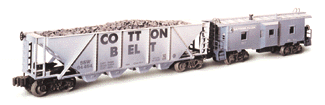 SD 40 Warhorse Coal set -- SP