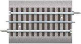 FasTrack(TM) Track w/Roadbed - 3-Rail -- 1/2 Straight Track - 5"  12.7cm-2