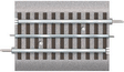 FasTrack(TM) Track w/Roadbed - 3-Rail -- Straight Track 4-1/2"  11.4cm