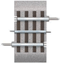 FasTrack(TM) Track w/Roadbed - 3-Rail -- Straight Track - 1-3/4"  4.5cm