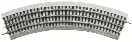 FasTrack(TM) Track w/Roadbed - 3-Rail -- O-36 Curve pkg(4)