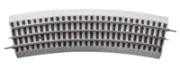 FasTrack(TM) Track w/Roadbed - 3-Rail -- O-60 Curve Track
