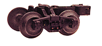 Die-cast metal sprung trk