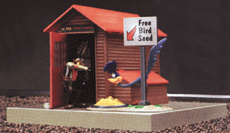 Roadrunner & Wiley Coyote Ambush Shack