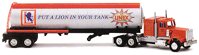 Trucks -- Linex Gasoline Tractor/Trailer