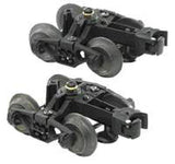 Die Cast Metal Truck w/Metal Knuckle Coupler -- Bettendorf  1 Pair-2