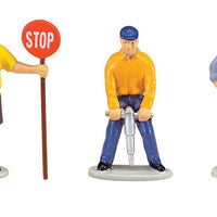 Working People -- Work Crew People Pack Includes: 5 Workers & Accessories