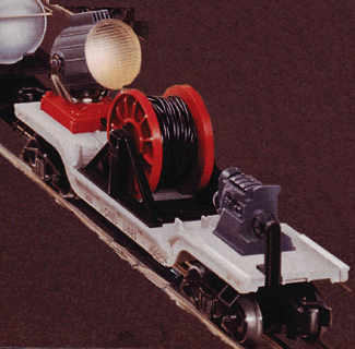 Extending Searchlight Car -- Lionel