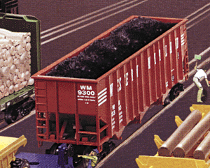 3-Bay hopper -- WM w/Coal