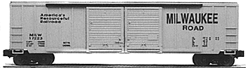Double Door Boxcar - Milwaukee Road