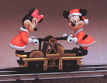Hand car -- Mickey & Minnie Christmas
