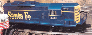 Diesel Powered GP9 -- ATSF