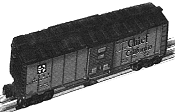 Boxcar -- ATSF #6464-196