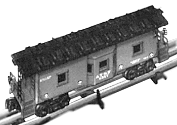 Bay Window Caboose -- ATSF