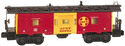 Caboose w/Crew Talk -- Atchison, Topeka & Santa Fe