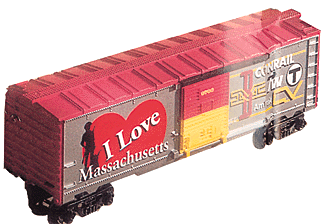 Boxcar -- I Love Massachusestts