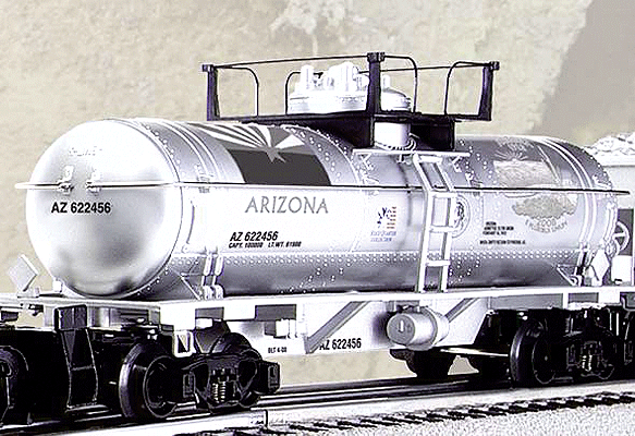K-Line by Lionel - Quarter Tank Car Bank -- Arizona State