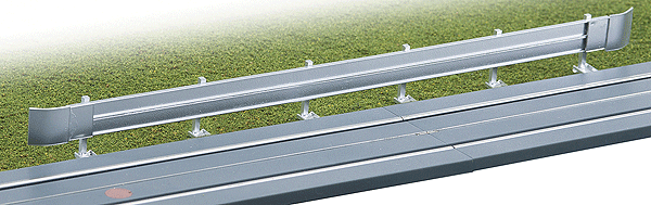 K-Line by Lionel SuperStreets(TM) Track -- Straight Guard Rail 10"  25.4cm pkg(2)