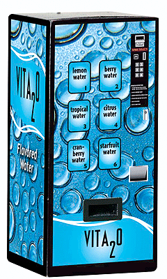 K Line by Lionel -- Flavored Water Illuminated Vending Machine