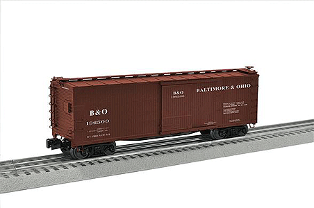 Dbl Shthd Boxcar B&O