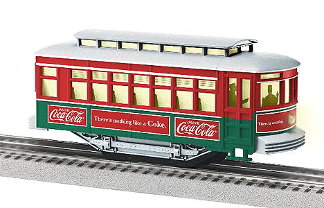 Trolley - Conventional 3-Rail -- Coca-Cola