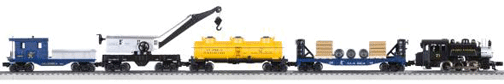 Steam Work Train Set -- Alaska Railroad