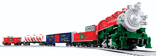 Santa's Flyer Christmas Steam Freight Set