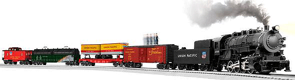 Overland Flyer Steam Freight Set -- Union Pacific