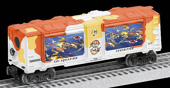 Koi-Fish Aquarium Car