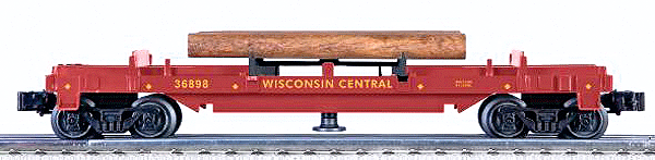 Log Dump Car -- Wisconsin Central