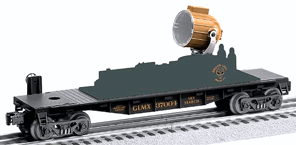 Working Searchlight Car - 3-Rail - Ready to Run -- Area 51