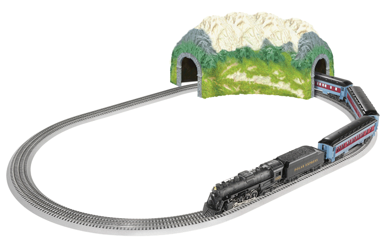 Curved Tunnel -- For O-36 and O-48 FasTrack Curves 26 x 16 x 14"  90.4 x 40.6 x 35.6cm-1