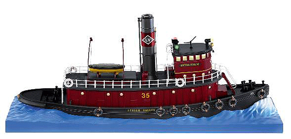 Tugboat w/Sound, Smoke & Lights -- Lehigh Valley