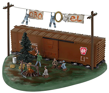 PRR Railroad Hobo Hotel