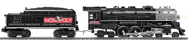 4-6-4 Steam Locmotive w/TrainSounds(TM) & Smoke - Ready to Run 3-Rail -- Monopoly